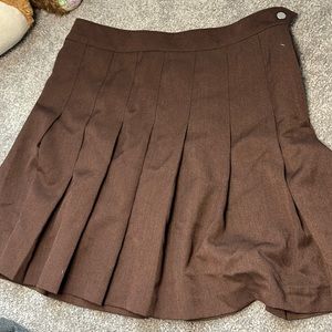 Skirts Brown school style